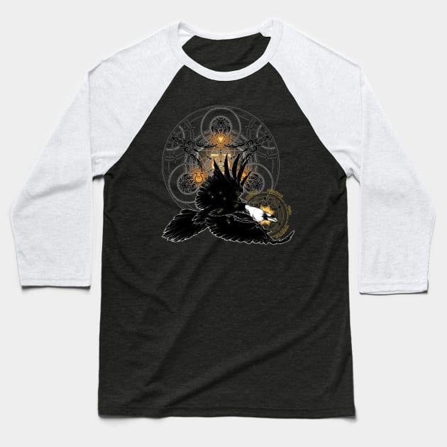 Anima Mundi Baseball T-Shirt by JoyfulConstruct